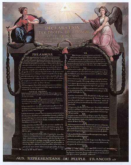 The Declaration of the Rights of Man and of the Citizen
